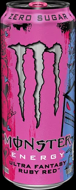 Monster Energy Ultra Fantasy Ruby Red
